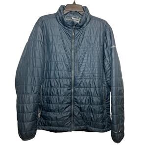 Columbia Wilderness Trail Insulated Men's Jacket, Navy Blue, Large